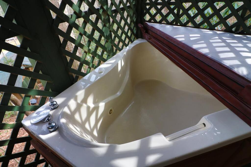 Mountain Cabin 2B Jacuzzi #10 Helen Luaran gambar