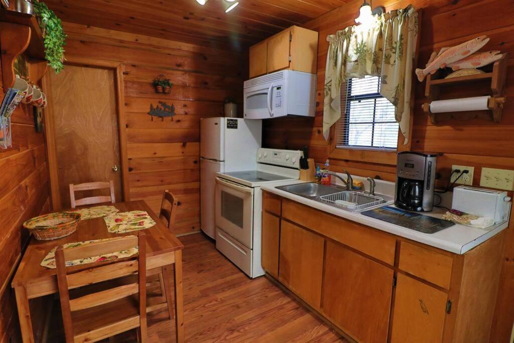 Mountain Cabin 2B Jacuzzi #10 Helen Luaran gambar